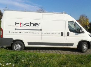 Fahrzeugbeschriftung | Fischer StahlInForm GmbH | Staffelbach