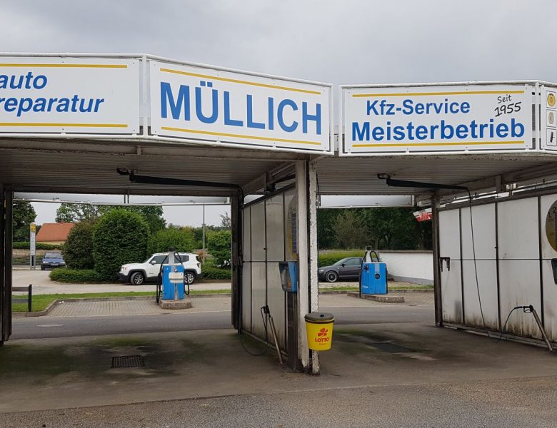 Raithel Werbetechnik und Textildruck - KFZ Service Müllich - Oberhaid - Werbeschilder - Aludibond