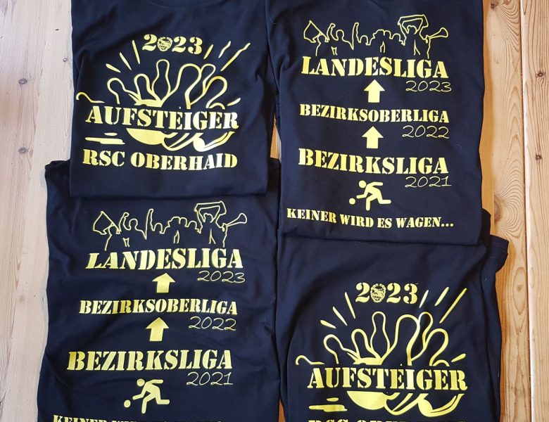Raithel Werbetechnik und Textildruck - RSC Concordia Oberhaid - Kegelabteilung - T-Shirt beschriften
